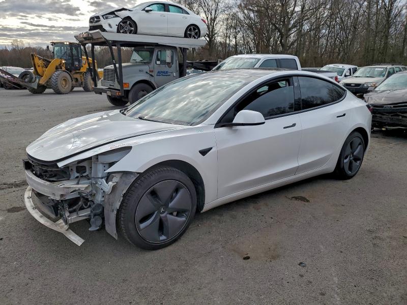 TESLA MODEL 3 2021 with VIN 5YJ3E1EA0MF907795 - Photo from auction