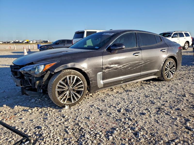 KIA STINGER 2019 with VIN KNAE15LA0K6068056 - Photo from auction