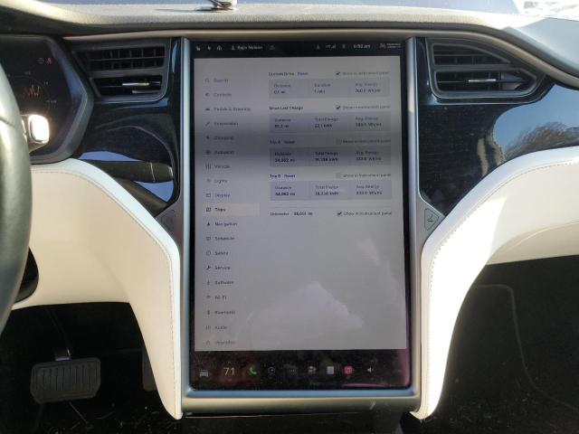 Photo 9 from auction – 2021 TESLA MODEL X with VIN 5YJXCDE21MF323908
