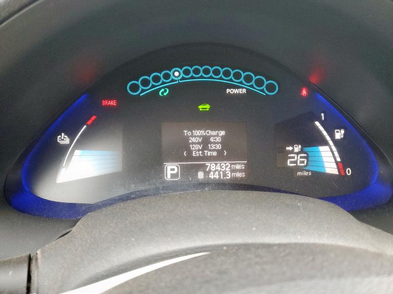 Photo 9 from auction – 2015 NISSAN LEAF S with VIN 1N4AZ0CP7FC319220