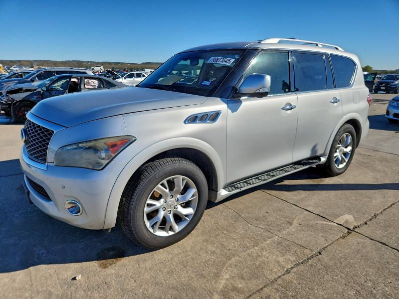 INFINITI QX56 2012 with VIN JN8AZ2NF2C9517758 - Photo from auction