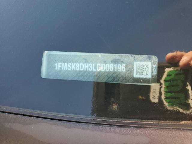 Photo 14 from auction – 2020 FORD EXPLORER X with VIN 1FMSK8DH3LGD06196