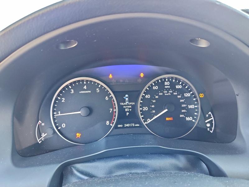 Photo 9 from auction – 2013 LEXUS ES 350 with VIN JTHBK1GG0D2072479
