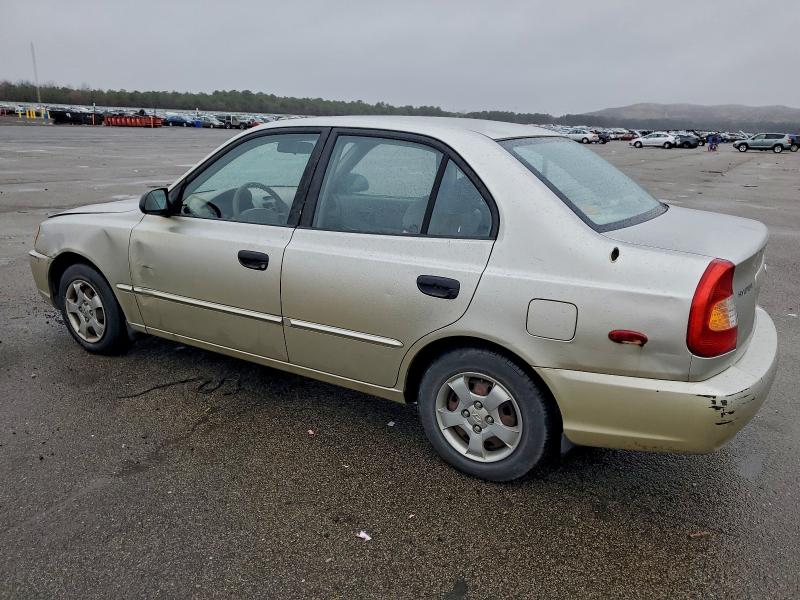 Photo 2 from auction – 2001 HYUNDAI ACCENT GL with VIN KMHCG45C81U161446