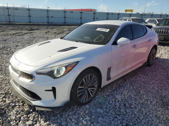 KIA STINGER 2019 with VIN KNAE15LA3K6043538 - Photo from auction