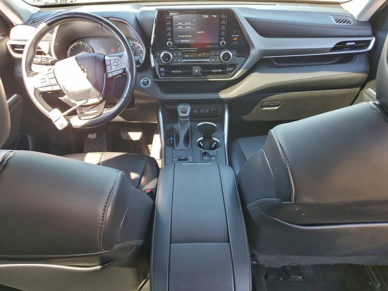 Photo 8 from auction – 2021 TOYOTA HIGHLANDER with VIN 5TDGZRAH2MS080031