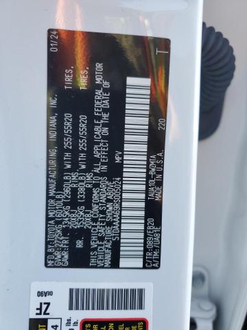 Photo 14 from auction – 2024 LEXUS TX 350 BAS with VIN 5TDAAAA69RS005024