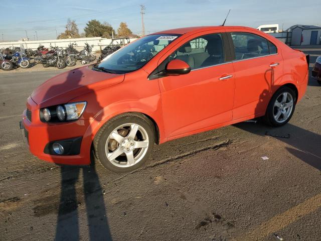 CHEVROLET SONIC LTZ 2012 with VIN 1G1JE5SH5C4132361 - Photo from auction