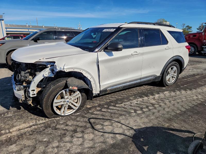 FORD EXPLORER X 2022 with VIN 1FMSK7DH8NGA77124 - Photo from auction
