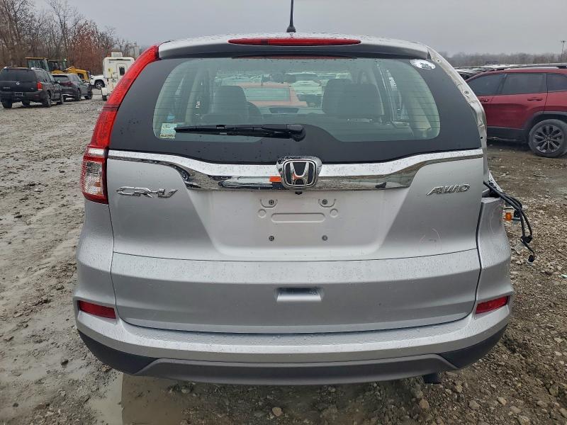 Photo 6 from auction – 2016 HONDA CR-V LX with VIN 5J6RM4H3XGL014654