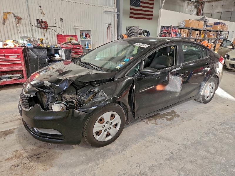 KIA FORTE LX 2015 with VIN KNAFX4A65F5437257 - Photo from auction