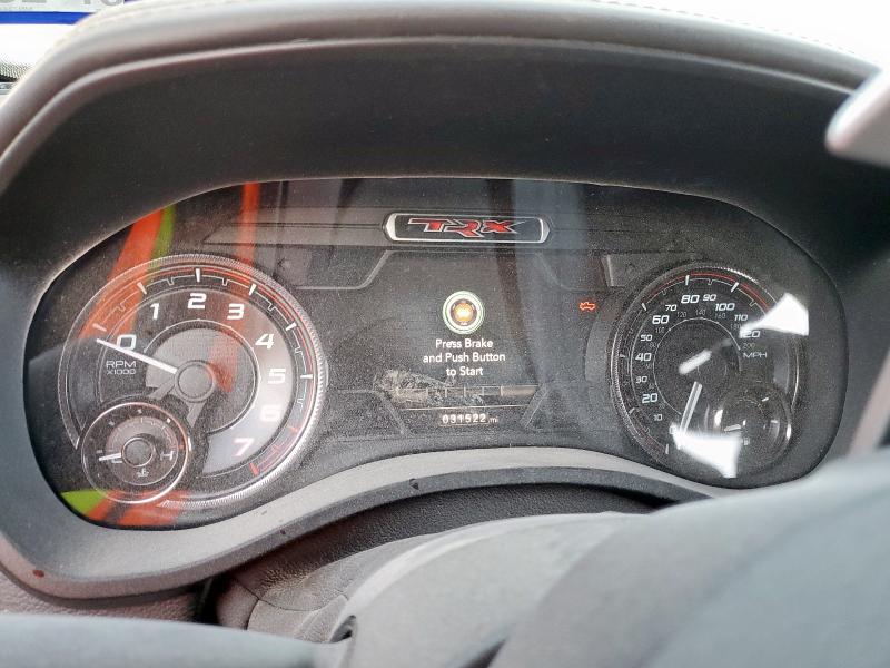 Photo 9 from auction – 2021 RAM 1500 TRX with VIN 1C6SRFU95MN734403