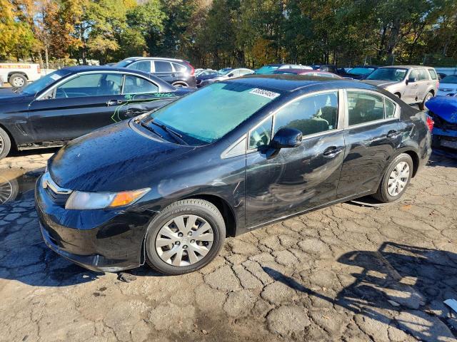 HONDA CIVIC LX 2012 with VIN 19XFB2F55CE075596 - Photo from auction