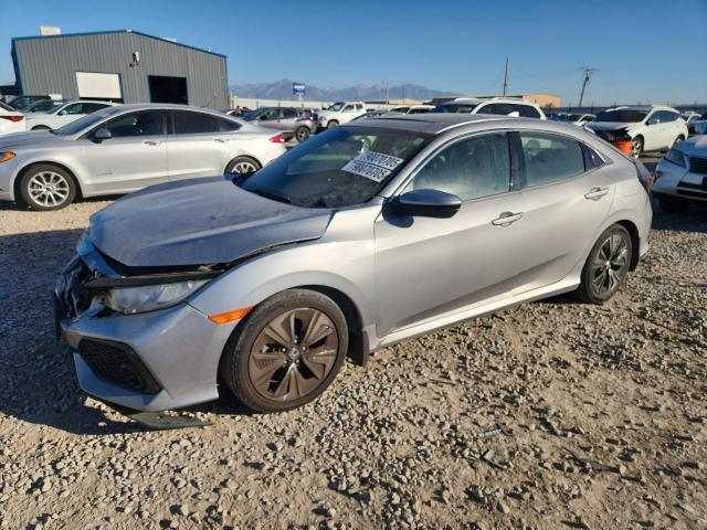 HONDA CIVIC EX 2018 with VIN SHHFK7H54JU418169 - Photo from auction