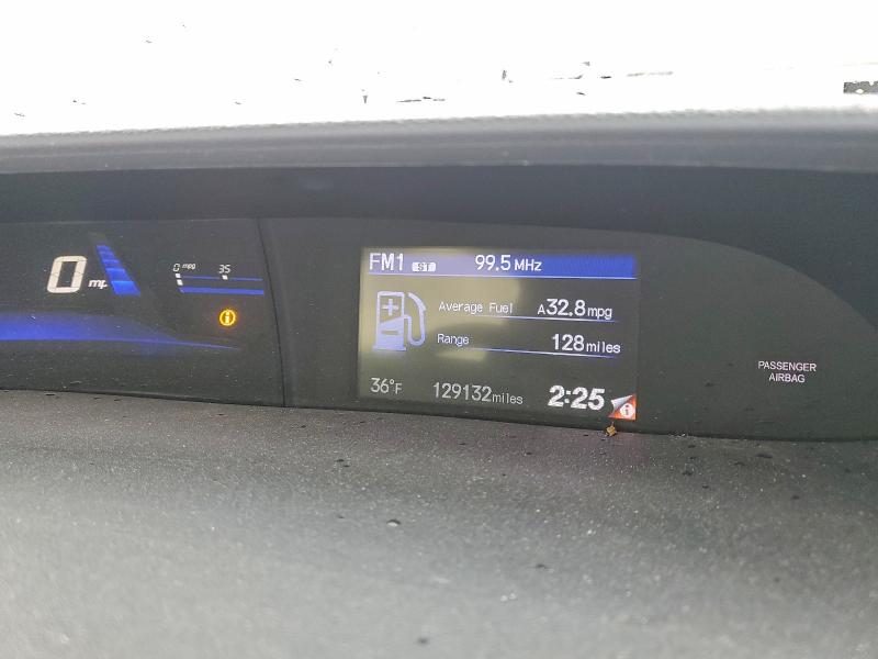 Photo 9 from auction – 2013 HONDA CIVIC EX with VIN 19XFB2F8XDE029905
