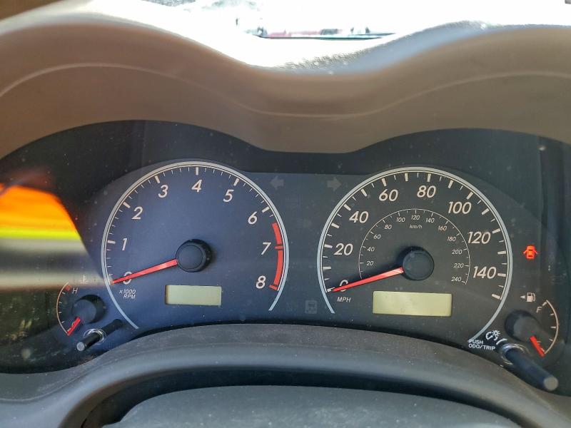 Photo 9 from auction – 2009 TOYOTA COROLLA with VIN JTDBL40E09J040461