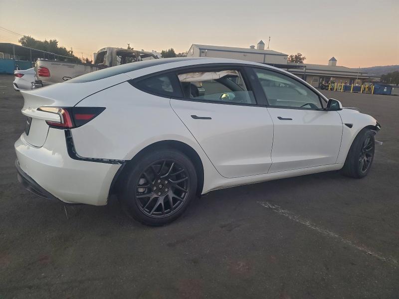 Photo 3 from auction – 2025 TESLA MODEL 3 with VIN 5YJ3E1EA1SF076126