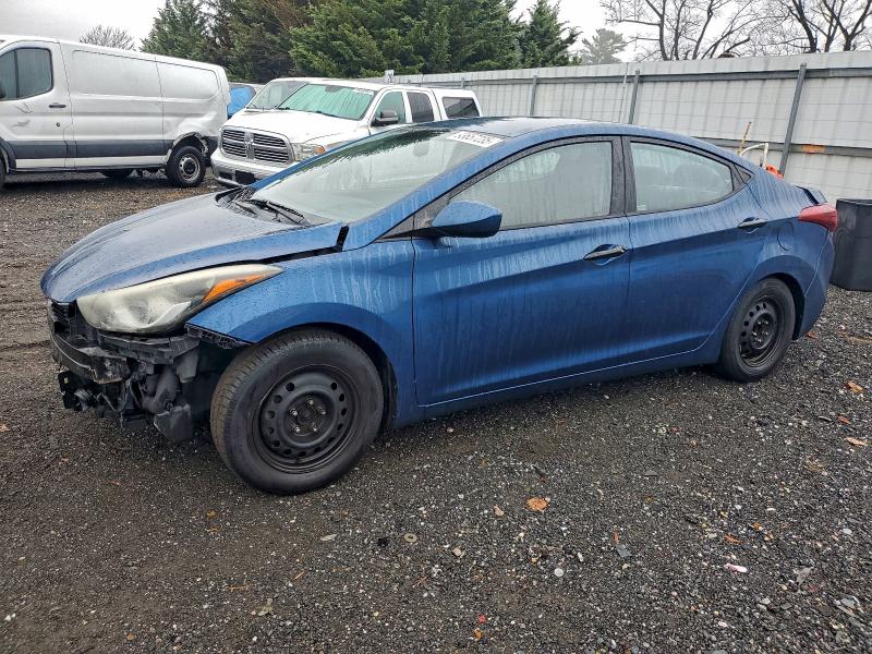 HYUNDAI ELANTRA 2016 with VIN KMHDH4AE2GU619449 - Photo from auction