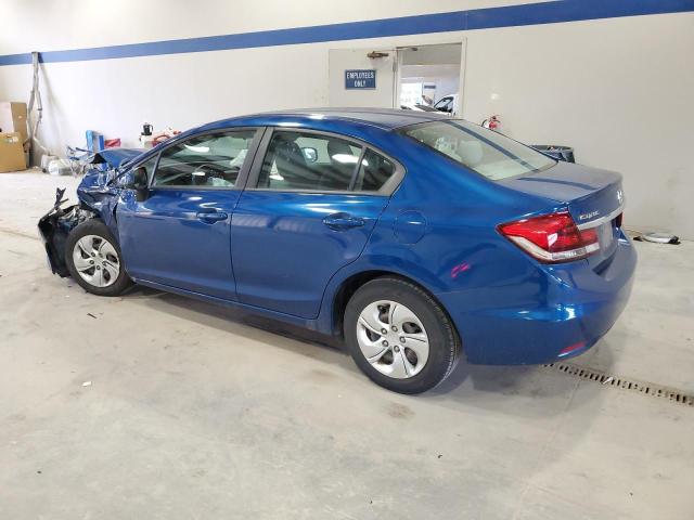 Photo 2 from auction – 2013 HONDA CIVIC LX with VIN 2HGFB2F51DH548739