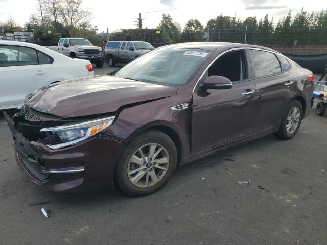 KIA OPTIMA LX 2016 with VIN 5XXGT4L33GG046370 - Photo from auction