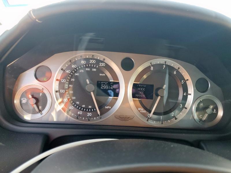 Photo 9 from auction – 2008 ASTON MARTIN V8 VANTAGE with VIN SCFBF03B38GC09910