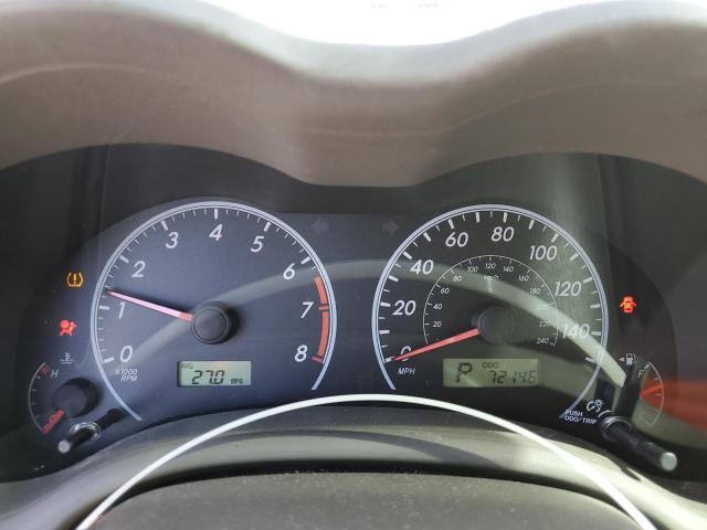 Photo 9 from auction – 2009 TOYOTA COROLLA BA with VIN 2T1BU40E29C160660