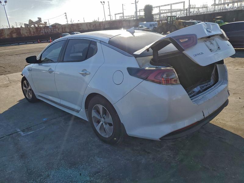 Photo 2 from auction – 2016 KIA OPTIMA HYB with VIN KNAGM4ADXG5096709