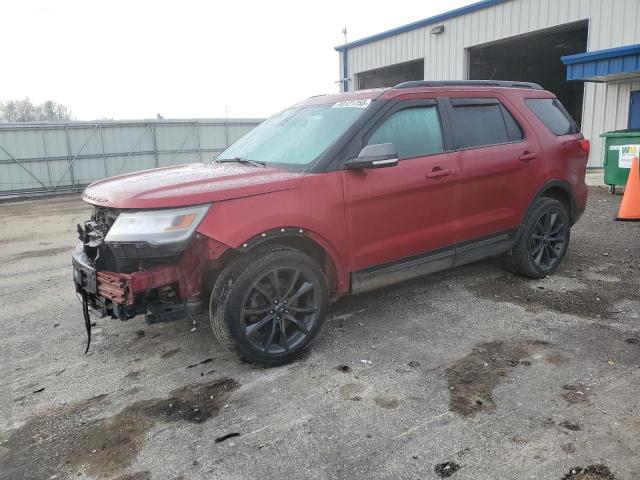 FORD EXPLORER 2018 with VIN 1FM5K8D83JGB13895 - Photo from auction