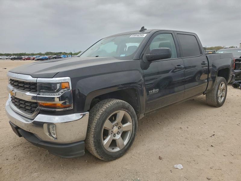 CHEVROLET SILVERADO 2018 with VIN 3GCPCREC1JG536594 - Photo from auction