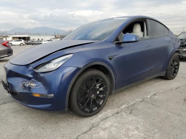 TESLA MODEL Y 2021 with VIN 5YJYGDEE9MF216382 - Photo from auction