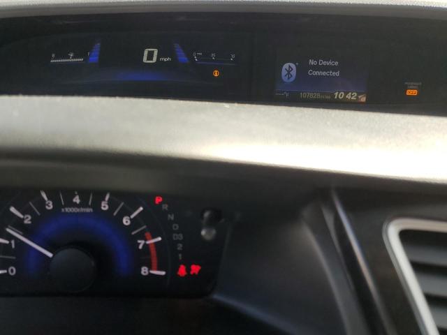Photo 9 from auction – 2013 HONDA CIVIC EXL with VIN 19XFB2F94DE050337