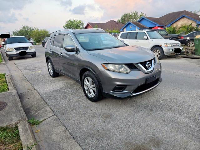 NISSAN ROGUE S 2015 with VIN KNMAT2MTXFP586167 - Photo from auction