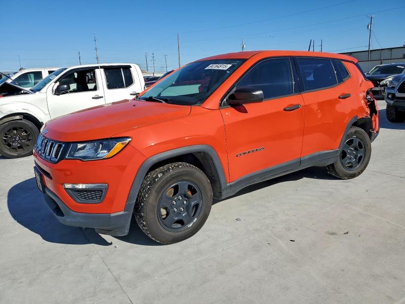 JEEP COMPASS SP 2018 with VIN 3C4NJCAB6JT369034 - Photo from auction
