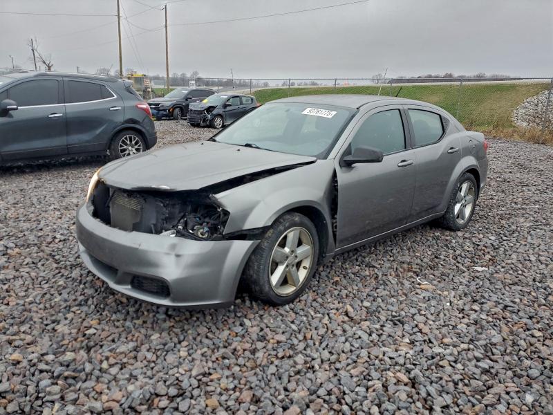 DODGE AVENGER 2013 with VIN 1C3CDZAB5DN637873 - Photo from auction