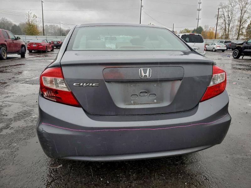 Photo 6 from auction – 2012 HONDA CIVIC LX with VIN 19XFB2F52CE331693