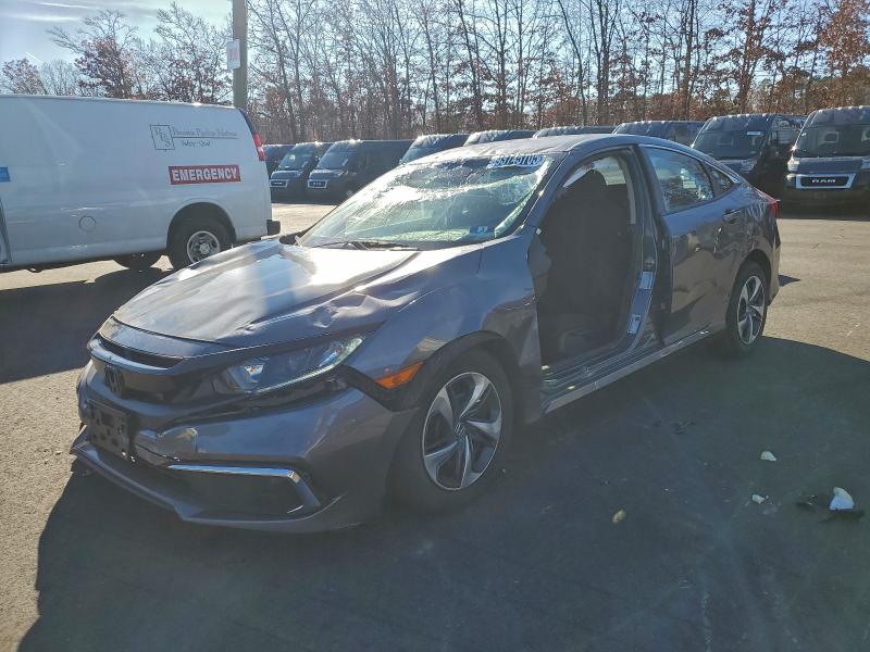 Photo 1 from auction – 2019 HONDA CIVIC LX with VIN 2HGFC2F66KH584557