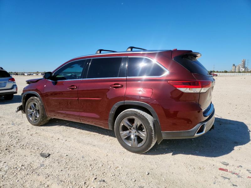 Photo 2 from auction – 2017 TOYOTA HIGHLANDER with VIN 5TDYZRFH3HS218050