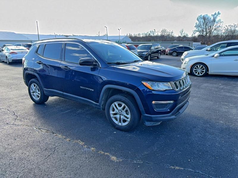 JEEP COMPASS SP 2019 with VIN 3C4NJDAB3KT601077 - Photo from auction
