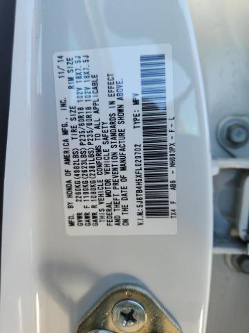 Photo 14 from auction – 2015 ACURA RDX TECHNO with VIN 5J8TB4H5XFL020702