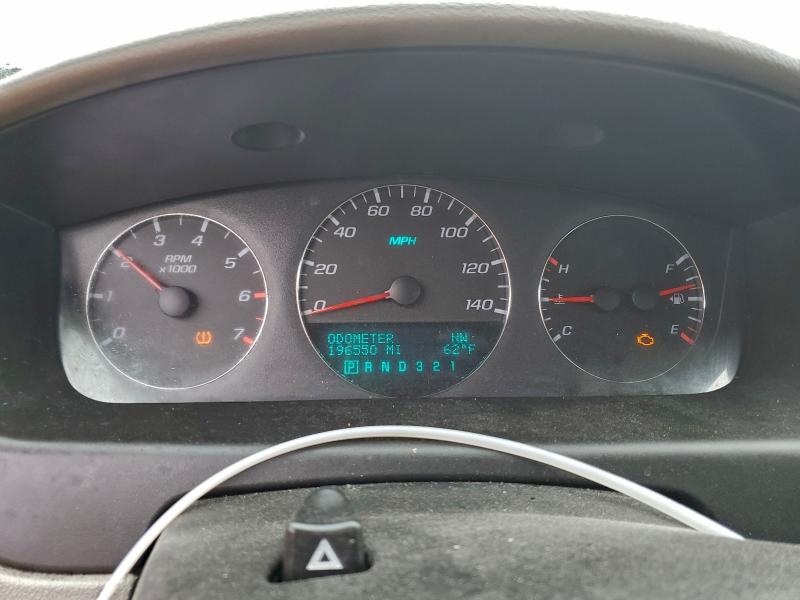 Photo 9 from auction – 2009 CHEVROLET IMPALA 2LT with VIN 2G1WC57M191157019