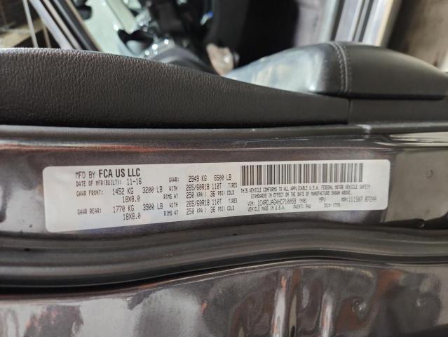 Photo 14 from auction – 2017 DODGE DURANGO SX with VIN 1C4RDJAGXHC710059