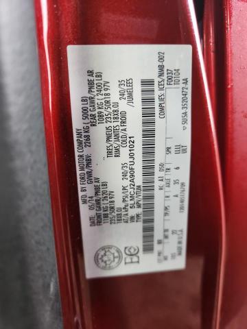 Photo 14 from auction – 2015 LINCOLN MKC with VIN 5LMCJ2A90FUJ01021