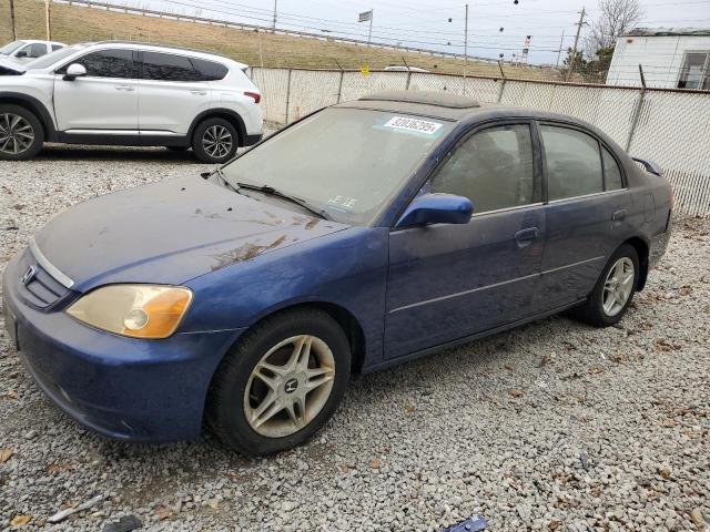 Photo 1 from auction – 2002 HONDA CIVIC EX with VIN 2HGES26762H590155