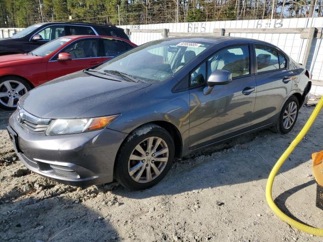 HONDA CIVIC EX 2012 with VIN 19XFB2F87CE327651 - Photo from auction