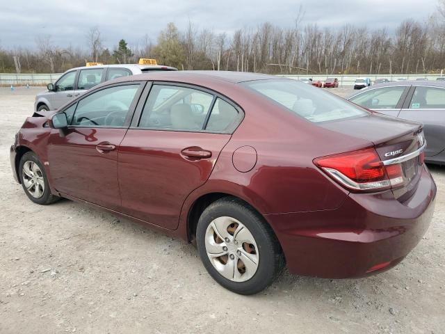 Photo 2 from auction – 2015 HONDA CIVIC LX with VIN 19XFB2F56FE222450