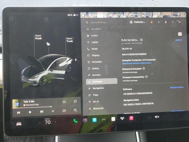 Photo 9 from auction – 2018 TESLA MODEL 3 with VIN 5YJ3E1EA3JF028903