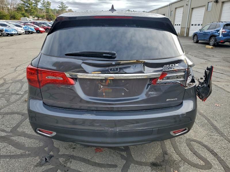Photo 6 from auction – 2016 ACURA MDX with VIN 5FRYD4H20GB034261