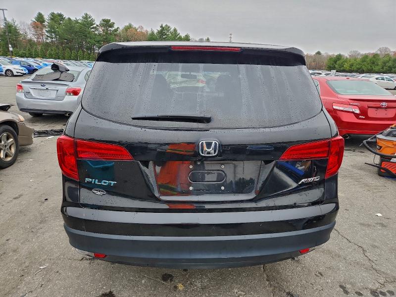 Photo 6 from auction – 2017 HONDA PILOT EXL with VIN 5FNYF6H84HB075229