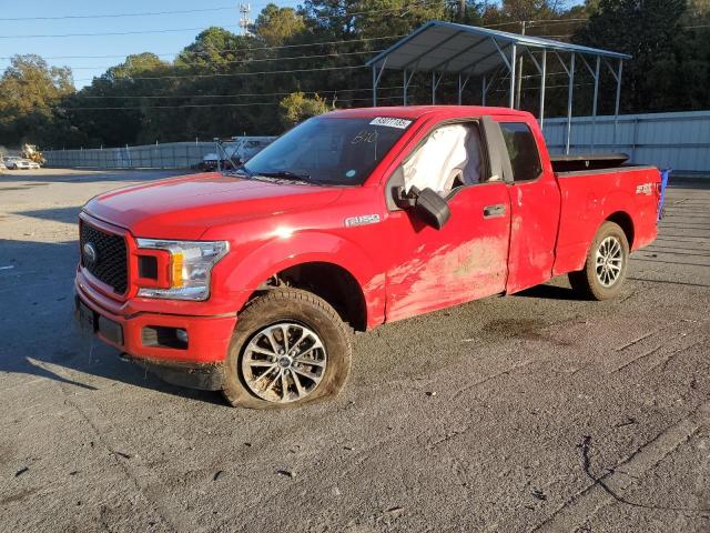 FORD F150 2018 with VIN 1FTEX1EP1JKE83095 - Photo from auction