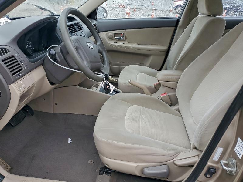 Photo 7 from auction – 2008 KIA SPECTRA with VIN KNAFE121785557815